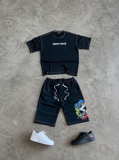 (Black) SFO FOUNDATION TEE