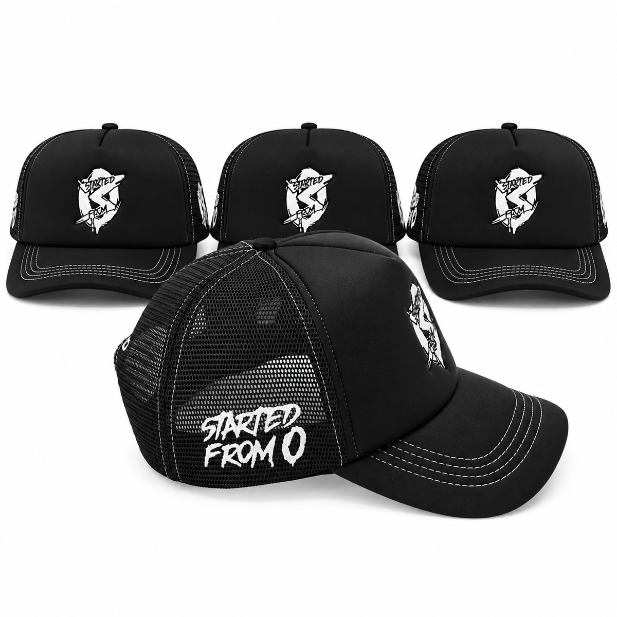 SFO Embroidered Foam Trucker Hat | Premium